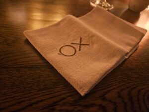 Napkin at OX